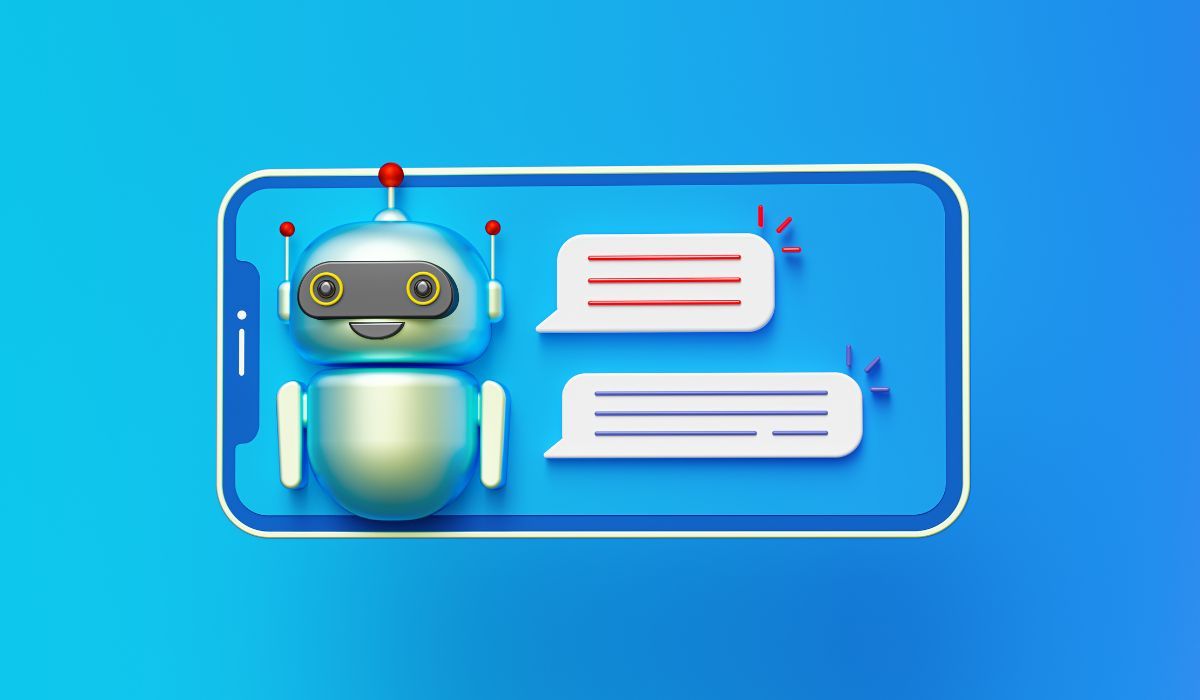 Conversación con un chatbot de atención al cliente en el móvil