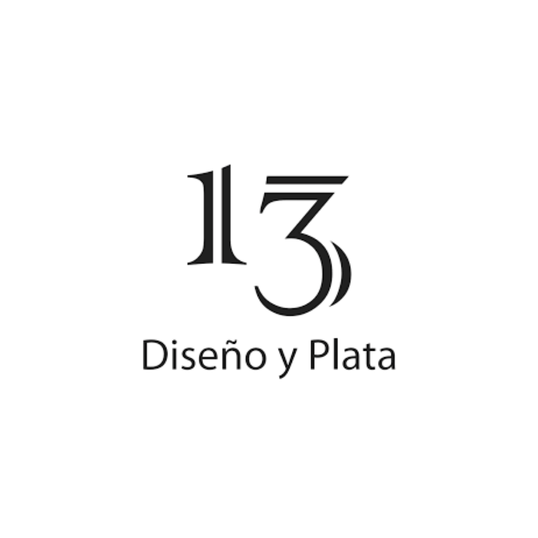 Logotipo de 13 Diseño y Plata