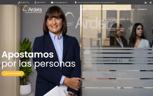 Caso de éxito: web para Ardera asesores